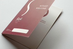 Key card holder - folder