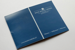 Key card holder - folder with pocket