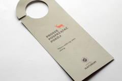 Door hangers - open