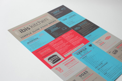 Restaurant menu