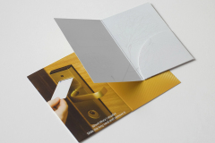Key card holder - folder with pocket