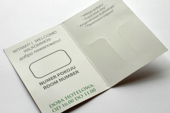 Key card holder - folder