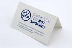 Holiday Inn No Smoking sign