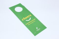 Holiday Inn bottle hanger