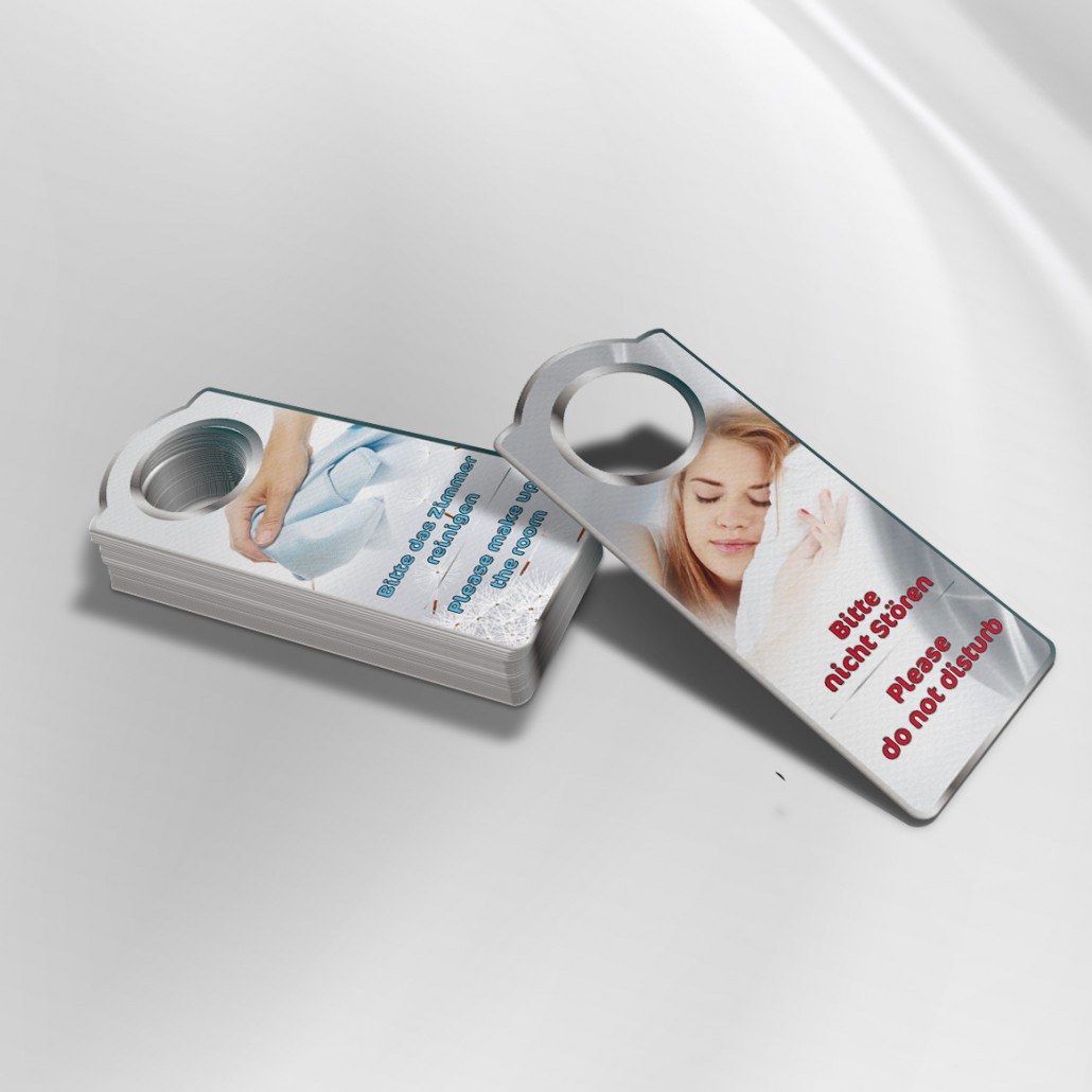 Ready to ship door hanger (number 3) Hotel printing supply