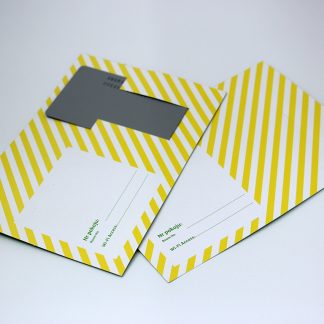 Hotel Key card holder (folder with cut, 4+4 CMYK)