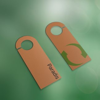 Eco-friendly door hangers