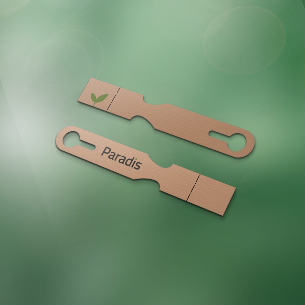 Ecofriendly hotel luggage tags 2 Hotel printing supply