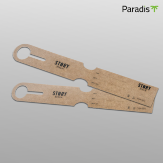 Luggage Tag Nr. 2 on EcoKraft 240g recycled paper - Print on demand