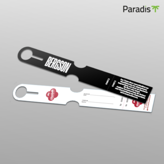 Luggage Tag Nr. 2 on Synaps Polimer 300g PVC- Print on demand
