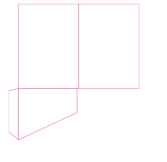 Hotel Key card holder  (folder with diagonal pocket, 4+4 CMYK) - Image 5